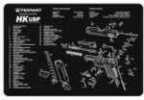 TEKMAT Armorers Bench Mat 11"X17" Heckler & Koch USP