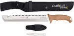 Other FEATURES:: Titanium Bonded Machete Includes BALLSITIC Sheath Removable Trimming Knife Brown
