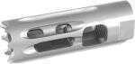 The X4 Titanium brake is a lightweight muzzle device for large bore applications. The X4 was developed with a large initial chamber that provides a reactive surface for gasses to  mitigate recoil. The...
