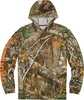 Browning Hooded Long-sleeve Tech T-shirt Realtree Edge Med