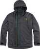 Browning Kanawha Rain Jacket Large Carbon Gray With Hood Waterproof