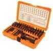 Lyman Screwdriver Set Tool Black 68 Pieces (32) Hollow Ground Bits for Slotted Screws (17) Hex In Standard and Metr