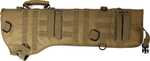 Type/Color: Rifle Scabbard/Coyote Tan Size/Finish: 29"W X 2.25"H X 6"D Material: 600D Polyester Other FEATURES:: Adjustable, Removable SHLDER Strap//Can Be Used For AR-15S Bidirectional MOLLE Webbing ...
