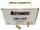 380 ACP 100 Grain Full Metal Jacket 50 Rounds Atomic Ammunition