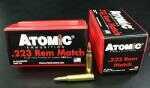 223 Rem 77 Grain Hollow Point 20 Rounds Atomic Ammunition Remington