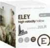 ELEY high velocity hollow is the first and only black .22LR rimfire hunting cartridge. The patented oxidisation process of the blackened brass case enhances accuracy by providing a more consistent pro...