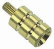 Solid brass aligner specially designed to reduce bullet distortion during loading of sabot and conical bullets. 10/32 thread. For .50 cal.