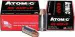 Other FEATURES:: 1225 Fps.Velocity 616 FT. Lbs Muzzle Energy Made In The USA. Caliber: .45 ACP +P Bullet Type: Bonded Core Hollow Point Bullet Weight In GRAINS: 185 GRAINS Cartridges Per Box: 20 Boxes...