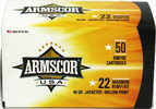 22 Win Mag Rimfire 40 Grain Jacketed Hollow Point 50 Rounds Armscor Ammunition Winchester Magnum