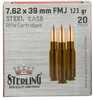 Sterling Steel Case 7.62X39 123Gr FMJ 20Rd Box 50Bx/Cs
