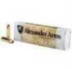 Alexander Arms .50 Beowulf 350 Grain XTP Jacketed Hollow Point Ammunition, 20 Rounds Per Box Model AB350XTPBOX