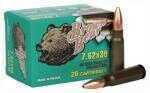 Brown Bear 7.62x39 123 Grain Hollow Point Ammunition, 500 Round Case Model AB762HP