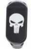 Type/Color: Glock Magazine Extension Size/Finish: Glock 43/Punisher Material: Aluminum Other FEATURES:: Glock 43, Plus 2 Capacity For Glock 43 Factory MAGAZINES, Punisher Image On Bottom, Made In USA