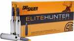 Sig's Elite Hunter Ammunition features An Exclusive Jacket Design That delivers Devastating On-Game Performance For Medium To Big Game at Extended Ranges. The concentric Blackened Jacket ensures Relia...
