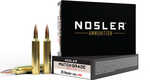 Other FEATURES:: Nosler Match Grade Ammunition CONSISTS Of NOSLERS PRECISELY Designed Custom Competition Bullet With Nosler Brass.  Caliber: .26 Nosler Bullet Type: Jacketed Hollow Point Bullet Weight...
