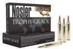 Other FEATURES:: Trophy Grade Ammunition, Nosler Accubond Bullet Caliber: .26 Nosler Bullet Type: Accu-Bond Bullet Weight In GRAINS: 140 GRAINS Cartridges Per Box: 20 Boxes Per Case: 10 RELOADABLE: Y