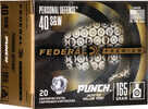 40 S&W 165 Grain Jacketed Hollow Point 20 Rounds Federal Ammunition