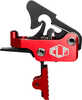 Type/Color: All AR PLATFORMS Straight Size/Finish: Red Material: Alloy/Steel Other FEATURES:: Fully Adjustable 2.75-7# Pull, Specifically Developed For AR 15, Drop Safe, Double/Double ROSION Hammer Sp...
