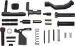 Type/Color: AR15 Lower Parts Kit Size/Finish: Black Material: Kit Other FEATURES:: Does Not Include Fire Control Group