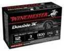 12 Gauge 3" Lead #5  1-3/4 oz 10 Rounds Winchester Shotgun Ammunition
