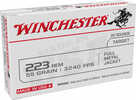 Winchester USA 223 Remington 55Gr FMJ 20Rd 50Bx/Cs