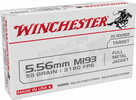 5.56mm Nato 55 Grain Full Metal Jacket 20 Rounds Winchester Ammunition