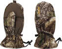 Material: TRICOT Size: X-Large Color: Realtree APX Other FEATURES:: 80Gr THINSULATION,Oder-X Anti- Microbial Lining,Palm Patch, ZIPPERED Heater Pack Pocket, Silent MEGNETIC Closure,Fleece Fingers,Pull...