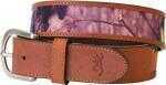 Browning Leather Belt 36" W/MOBU Camo Insert