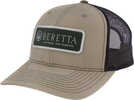 Beretta Cap Heritage 112 Trckr Square Patch Mesh Khaki/coffee