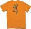Browning Mens Buckmark Logo T Shirt Cotton Orange S