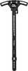 Type/Color: Charging Handle Size/Finish: Black Material: Aluminum AR-15 Accessory: Y No Direct Ship To California: No Direct Ship To California Other FEATURES:: Oversized Release LEVERS Set Back LATCH...