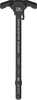 Type/Color: Charging Handle Size/Finish: Black Material: Aluminum AR-15 Accessory: Y No Direct Ship To California: No Direct Ship To California Other FEATURES:: Robust Serrated LATCHES HIGHER Rear She...