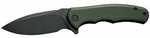 Blade Material: D2 Number Of BLADES: 1 Blade Length: 2.9" Handle Material: G-10 Handle Color: O.D. Green Open Length: 6.7900 Closed Length: 3.8100 Weight: 0.0000 Other FEATURES:: OD Green G10 Handle, ...