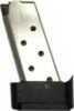 Capacity: 7 ROUNDS Finish: Stainless Steel (Silver) Material: Stainless Steel