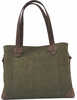 Type/Color: Tote Style/Olive Green Size/Finish: Tote Material: Canvas Other FEATURES:: 3 Way Access To Gun Pouch Comes W/ Holster Center Section LINES W/ Velcro ACCESSS Left, Right, Top Convenience Po...