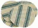 Type/Color: White And Green Pillow Ticking Size/Finish: .50-.58 Caliber; .015" Thick Material: Cotton Pillow Ticking Other FEATURES:: 100 CT Pack Tight Woven & RESISTS Burning