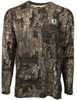 Material: Wicking Color: Mossy Oak BOTTOMLAND Camo Size: X-Large Type: T-Shirt Long Sleeve: Y Other FEATURES:: Lightweight BREATABLE Fabric, Mesh Underarm For Quick COOLING & DRYING,TREADED With POLYG...
