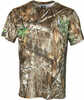 Material: Wicking Color: Realtree Edge Size: Youth Small Type: T-Shirt Short Sleeve: Y Other FEATURES:: Lightweight BREATABLE Fabric, Mesh Underarm For Quick COOLING & DRYING,TREADED With POLYGIENE Od...