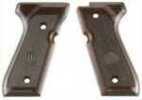 Beretta 92/96 Series Wood Walnut Grips Oval Checkering With Triden Screws Not Included E00219