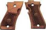 Beretta 87 Target Grips Wood Left Handed Walnut Checkered