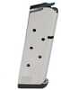 Capacity: 9 ROUNDS Finish: Stainless Steel (Silver) Material: Stainless Steel Application: 1911 Full Size 9MM Luger