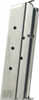 Capacity: 9 ROUNDS Finish: Stainless Steel (Silver) Material: Stainless Steel Application: 1911 Full Size 10MM