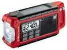 Midland Emergency Crank Radio Am/Fm Noaa W/Flashlight Red