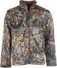 Material: Polyester Color: Realtree Edge Size: Large Type: Jacket Long Sleeve: Y Other FEATURES:: Performance Knit Sherpa Shell Windproof W/ Rain-Factor Water Resistant TECHNOLOFY Sherpa Lined For Ext...