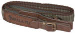 Other FEATURES:: Leather Buckle  Material: Canvas Color: Brown Swivel Width: 1" Sling Adj Buckle: Y