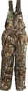 Material: Poly Fleece Color: Realtree Edge Size: X-Large Type: Bib Other FEATURES:: Quiet Waterproof Shell With Laminated & Taped Seams,100Gr PRIMALOFT Insulation,6 Pocket Design,Full Side YKK ZIPPERS...