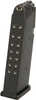 Capacity: 17 ROUNDS Finish: Black Matte Material: Polymer Application: Glock Full Size 9MM Luger