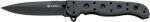 Columbia River M16-01KZ 3.13" Spear Point Plain Black Edp 8Cr13MoV SS FRN Handle Folding