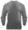Material: Stretch Fit Color: Charcoal Size: Small Short Sleeve: N Long Sleeve: Y No Sleeve: N Other FEATURES:: Made With ZEOMAX Technology, A Silver And ZEOLITE Fusion That REDUCES Human ODOER And Bac...
