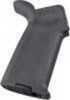 Magpul Grip MOE Plus AR-15 W/Rubber OVERMOLDING Gray